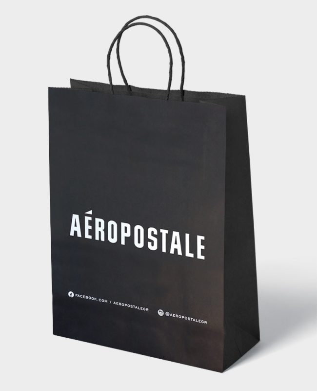Χάρτινες σακούλες Aeropostale